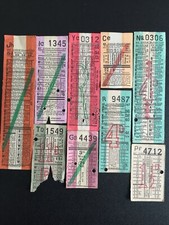London Transport T & T -  9 Tickets - Service 2, 24, 31, 33, 38, 40, 66, 74, 78