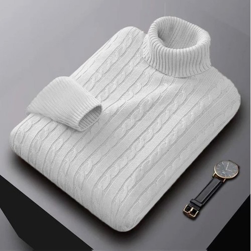 Mens turtle polo neck jumper - mens,