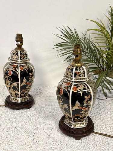 Pair vintage oriental - pair,