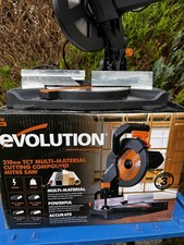 Evolution 1200W 240V 210mm Corded Compound Mitre Saw R210CMS  