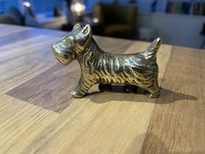 Vintage Solid Brass Terrier -