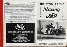 JAP 500 MOTORCYCLE KTOR SPEEDWAY MANUAL MORGAN Racing HRD PARTS FRAME Brooklands