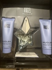 Mugler Angel Eau De Parfum Gift Set 25ml Shower Gel 50ml Body Lotion 50ml