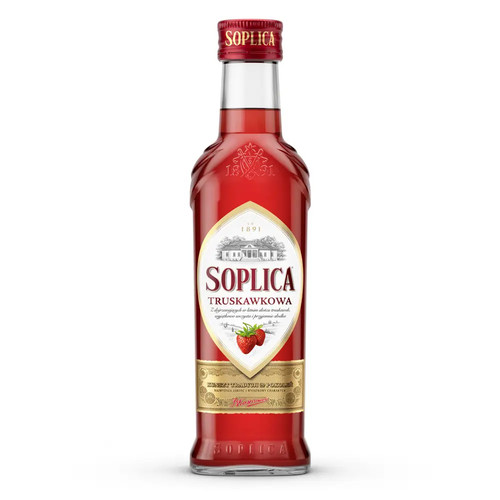 Soplica strawberry vodka - soplica,