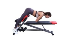 Finer Form Multi-Functional Gym Bench for Full All-in-One Body Workout Free Ship