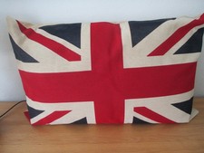 Union Jack British Flag Woven Tapestry Cushion Cover 65cm x 43cm Littens