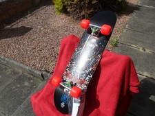 COMPLETE SKATEBOARD Enuff Warrior  7.75" with 80's TRANSMISSION WHEELS