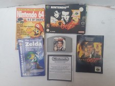Goldeneye 007 Nintendo 64 N64 Boxed Game with Manual Pal And Zelda Guide Cheat