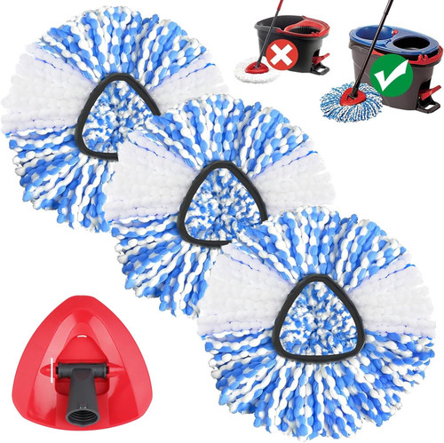 H2pro spin mop - spin, refill