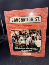 Vintage 1980s CORONATION STREET Book - 1987 Jack Tinker Hardback