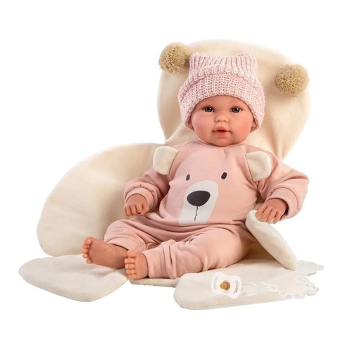 Crying baby doll - doll, bear