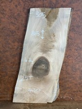 865x305-430x25mm English Walnut Live Natural/Waney Edge Slab Timber (041202)