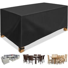 Heavy Duty Waterproof Garden Patio Furniture Cover for Rattan Table Sofa Outdoor