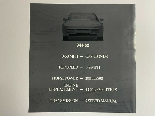 1989 porsche 944 coupe - 944,