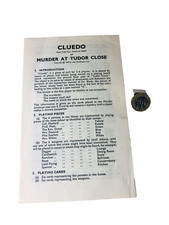 Board Game Cluedo Rules Spare