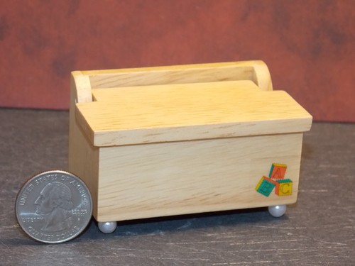 Dollhouse miniature oak - dollhouse,