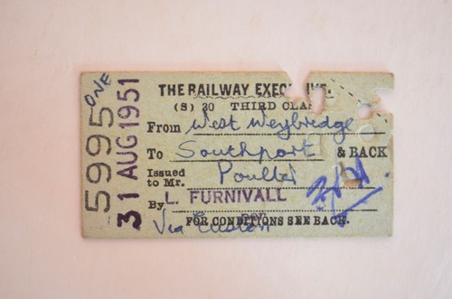 Railway ticket west - railway,