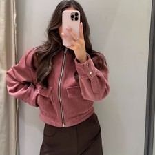ZARA : Corduroy Jacket with