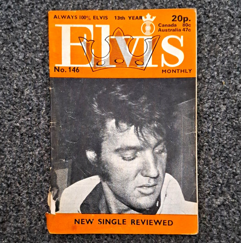 Elvis monthly magazine - magazine, issue