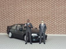 1:43 Figures: Men In Black -style, For Display, Diorama, Diecast