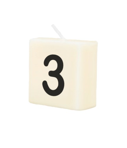 Letter candle - letter,