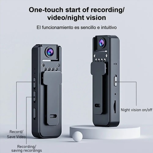 Body camera 1080p pocket video - body,