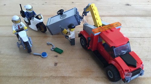 Lego city tow truck - city,
