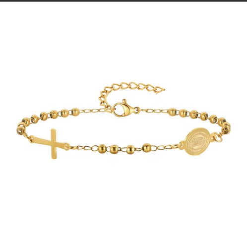 Rosary beads virgin mary - beads,