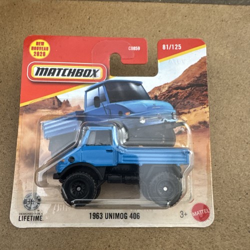 Matchbox 1963 unimog - matchbox, 406’