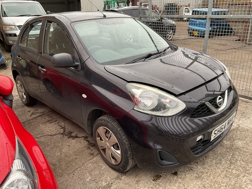 Nissan micra 2015 black - black, 1.2
