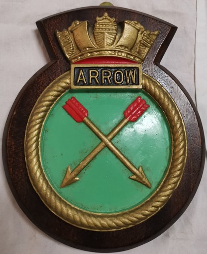 Hms arrow ship - arrow, crest
