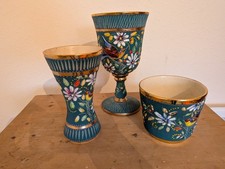 Hubert Bequet Quaregnon Hummingbird Flowers Vase Art