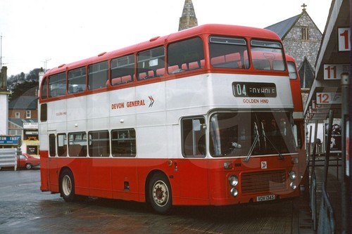 Bus photo devon general - -,