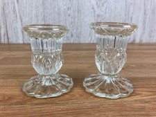 Pair Of Clear Glass