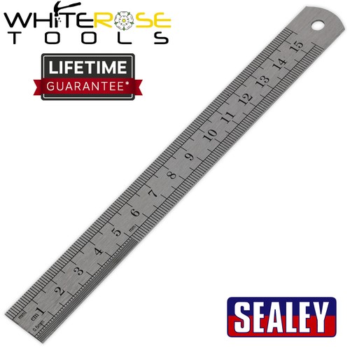 Sealey steel rule 150mm - sealey,