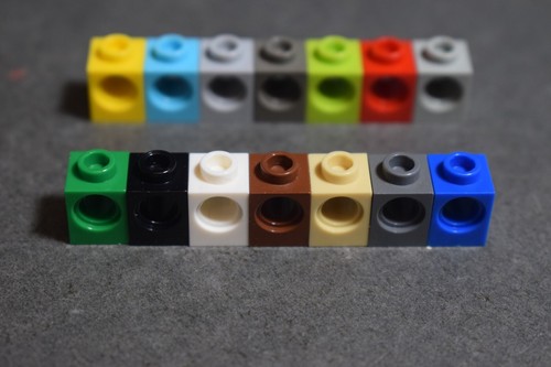 Lego 6541 brick 1x1 - lego, hole