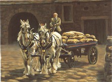 Horse and cart birthday