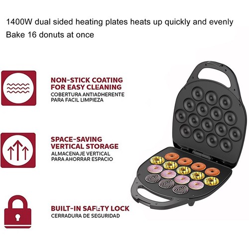 Mini donut maker electric - maker,