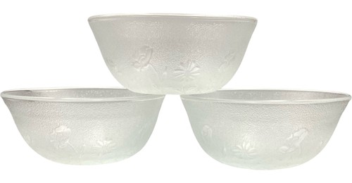 Vintage french frosted glass - french,