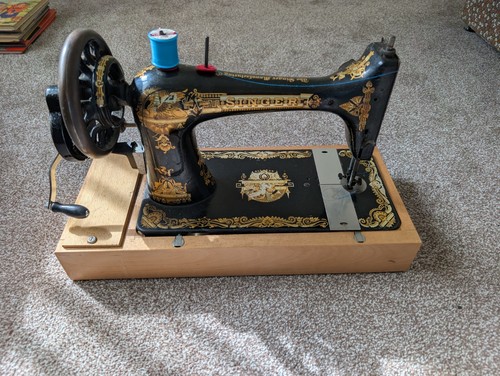 Antique singer sewing machine - antique,