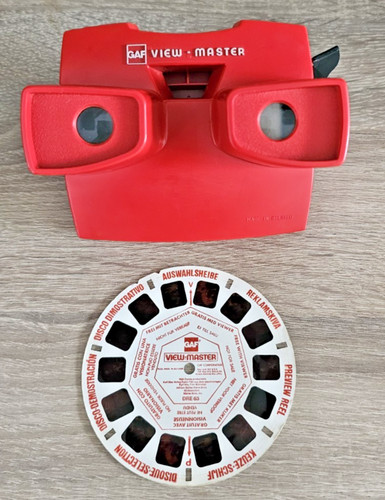 Vintage viewmaster red - vintage,