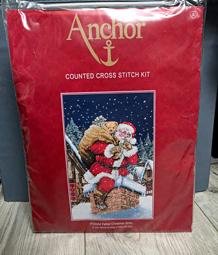 Rare anchor counted cross - counted,