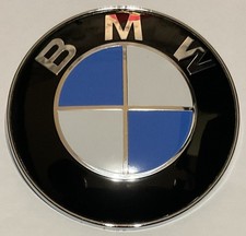 BMW 82mm Bonnet Boot Hood Trunk Emblem Badge Round for E46 E60 E90 F10 F30