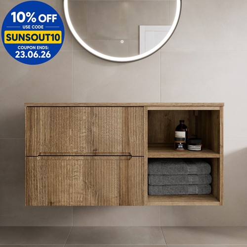 1000mm bathroom vanity unit - 1000mm,