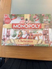 Winning Moves Christmas Monopoly Board Game - Limited Edition