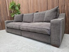 Lounge Co. Imogen 4 Seater Split Sofa In grey Fabric RRP: £2219