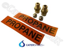 231966 BLUE SEAL GT46 GAS FRYER NATURAL GAS TO LPG CONVERSION KIT VEE RAY