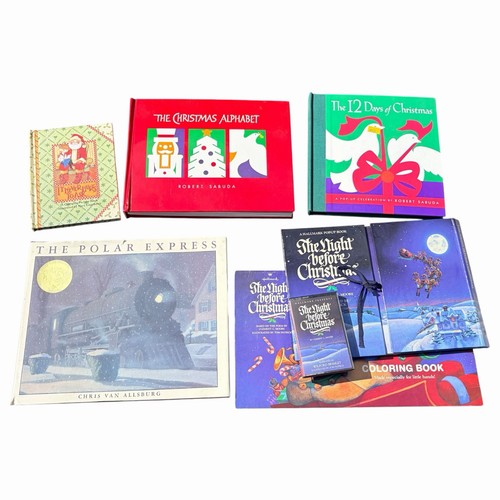 Christmas book lot - book, hallmark