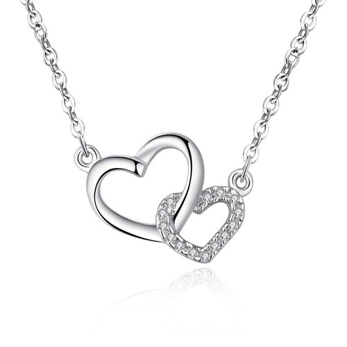 925 sterling silver crystal - silver,
