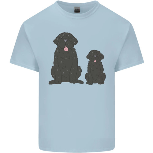 Newfoundland dog with puppy - newfoundland,